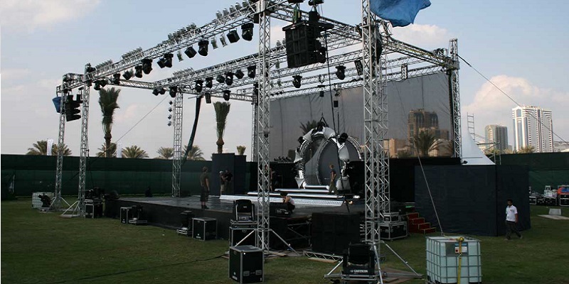 Arquitetura que brilha: os bastidores da construção de palcos para grandes festivais